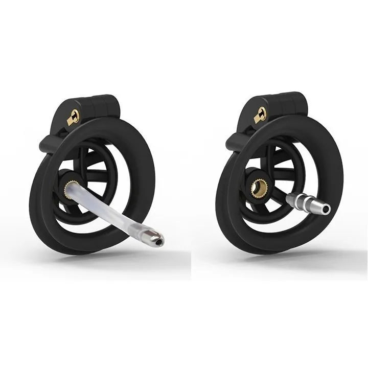 3d Cobra Smallest Chastity Cage with Catheter - YJS011