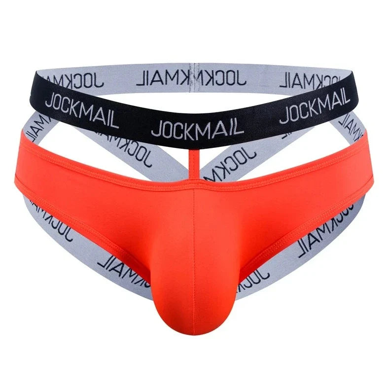 Sexy Men's Bondage Jockstrap Open Back Harness Underwear - HDZ020 - YDressup