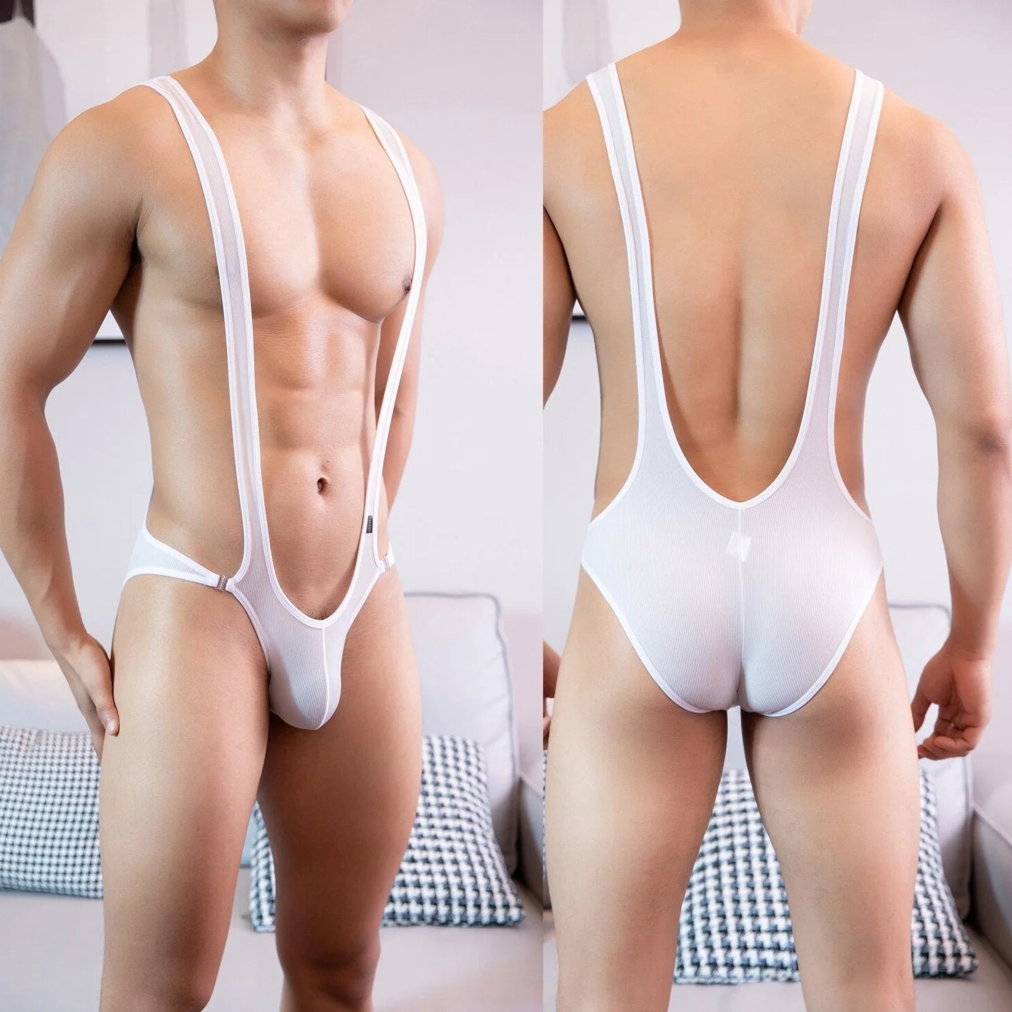 Gay Men's X Cross Singlet - LTY003 - YDressup