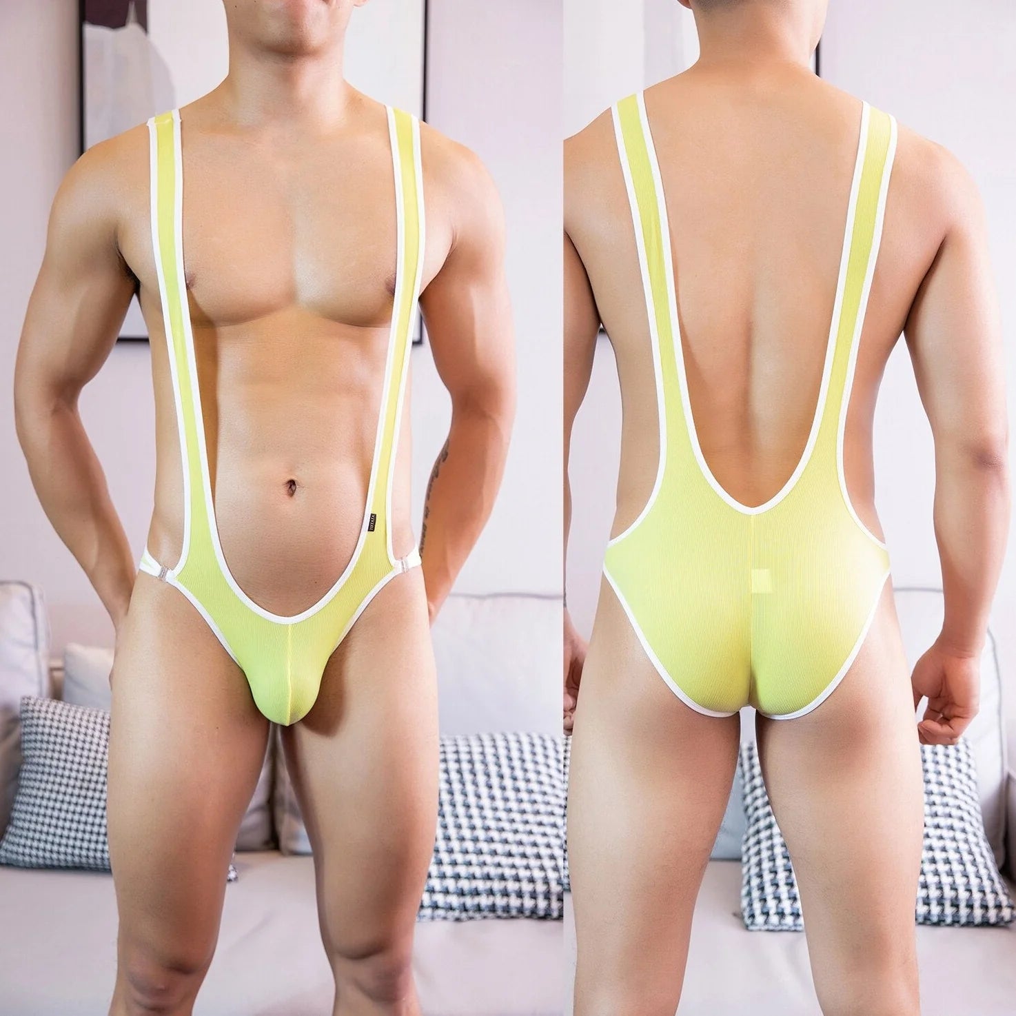 Gay Men's X Cross Singlet - LTY003 - YDressup