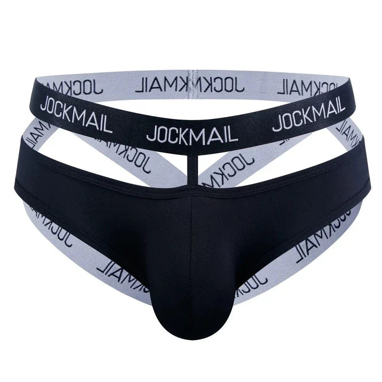Sexy Men's Bondage Jockstrap Open Back Harness Underwear - HDZ020 - YDressup