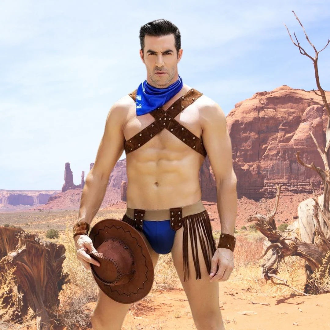 Sexy Gay Cowboy Costume - ZF012 - YDressup
