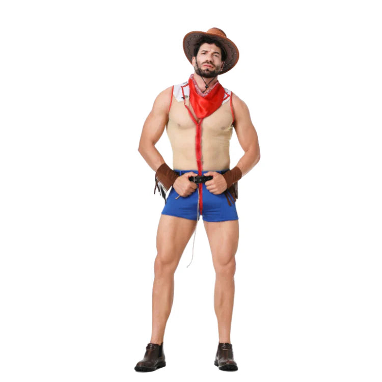 Wild West Woody Gay Cowboy Costume - ZF042 - YDressup