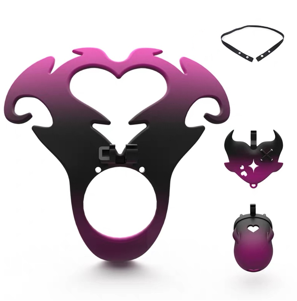 Angel 3D Sissy Chastity Cage - YJS007