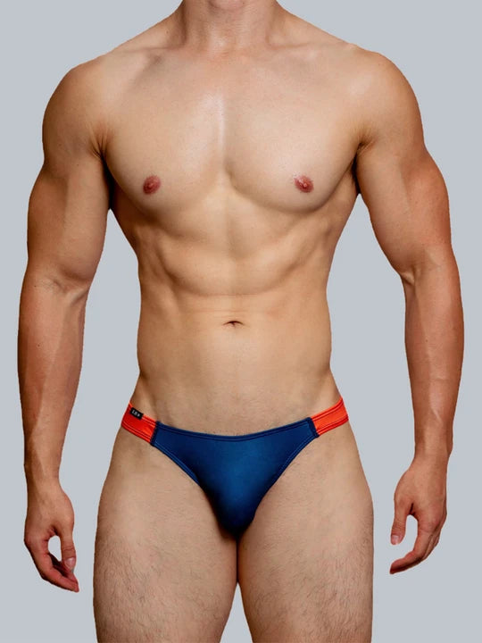 D.M Low Rise Sexy Zipper Briefs - SJK036