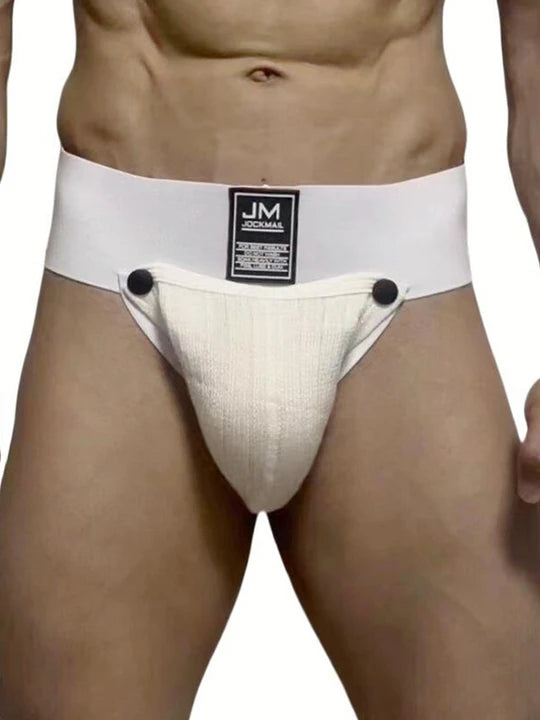 Men's Double Belt Detachable Thong - HDZ024 - YDressup