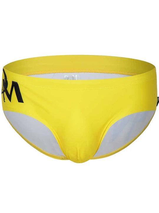 Low Waist Sexy Print Sports Triangle Swim Briefs - YK009 - YDressup