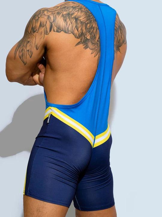 D.M Men's Tight Stretch Singlet - YNY015