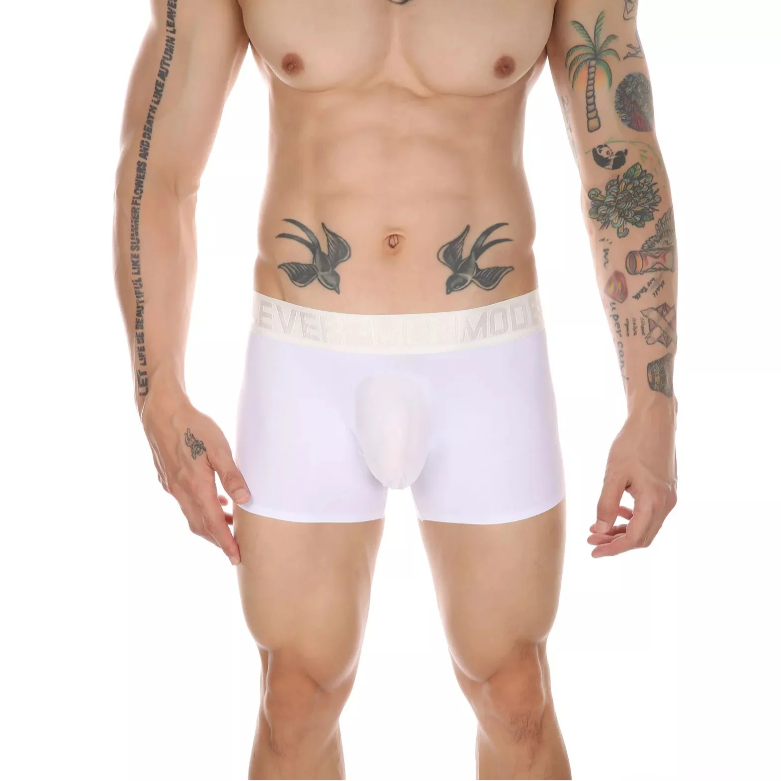 Men’s Mesh Big Pouch and Peach Butt Boxer - PJK035 - YDressup