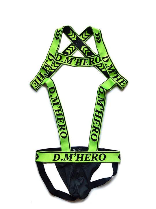 D.M Hero Double Thong Harness Jockstrap - KB043 - YDressup