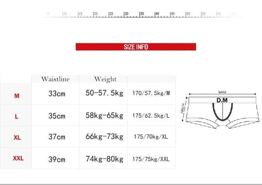 DM Corduroy Boxer Briefs - PJK004 - YDressup