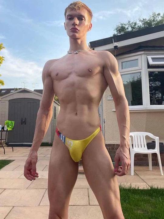 D.M Low Rise Sexy Breathable Briefs - YK006