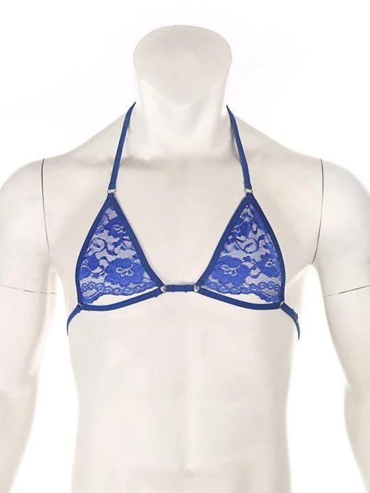 Men's Adjustable Breastless Bra - QQNY010 - YDressup