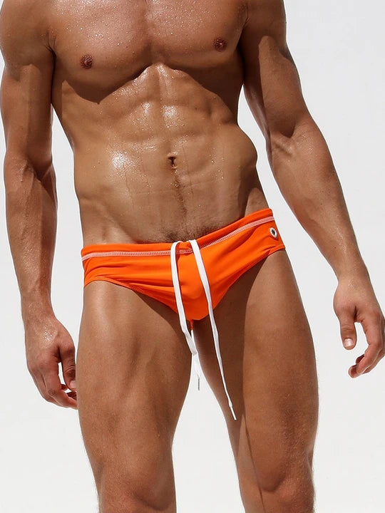 Men's Bikini Beach Fashion Swim Briefs - YK057