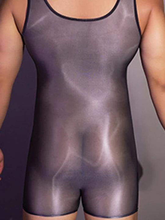 Men's Sexy Thin Transparent Bodysuits - LTY012 - YDressup