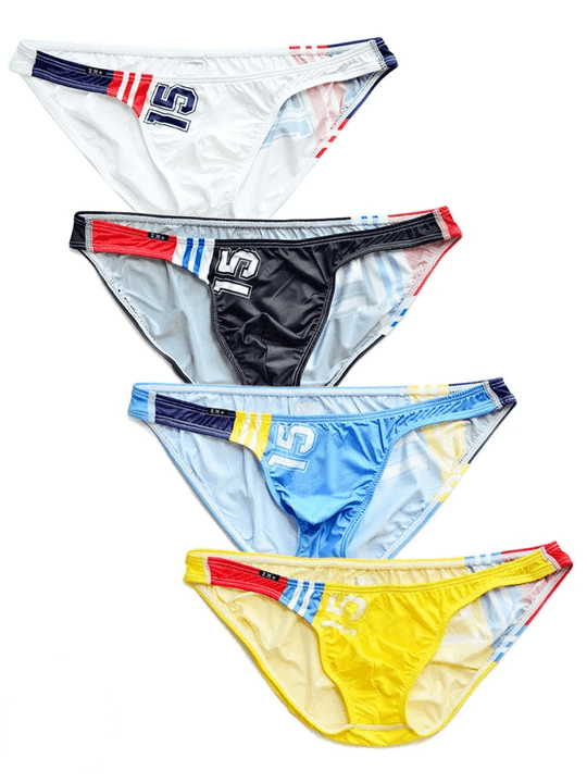 D.M Low Rise Sexy Breathable Briefs - YK006