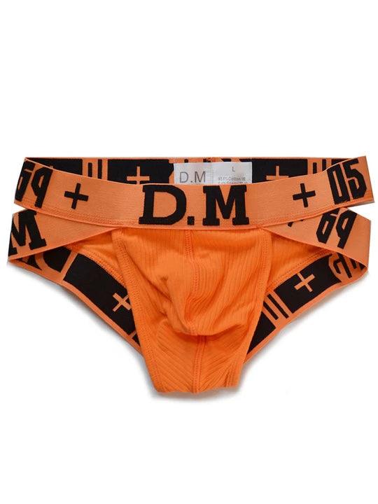 D.M Low Waist Sexy Men's High Briefs - SJK047