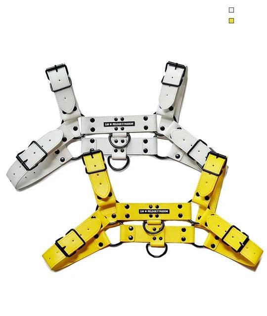D.M Gorgeous Leather Adjustable Sexy Harness - KB014 - YDressup