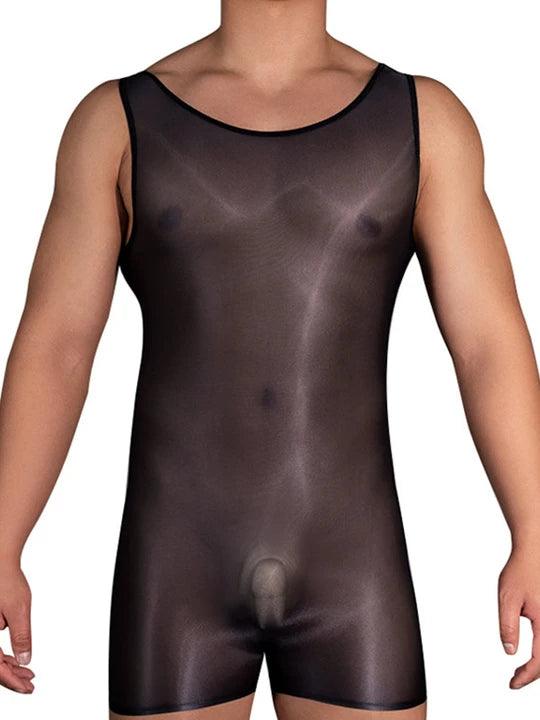 Men's Sexy Thin Transparent Bodysuits - LTY012 - YDressup