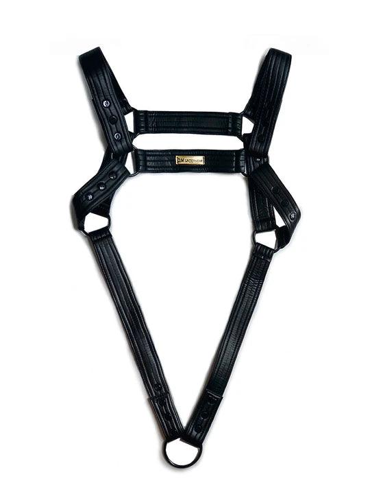 D.M Men's Removable Leather Straps Thong - KB033 - YDressup