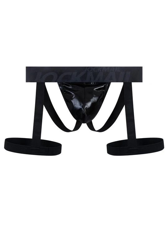 Jockmail Hollow Out Four Corner Nylon Thongs - HDZ010 - YDressup
