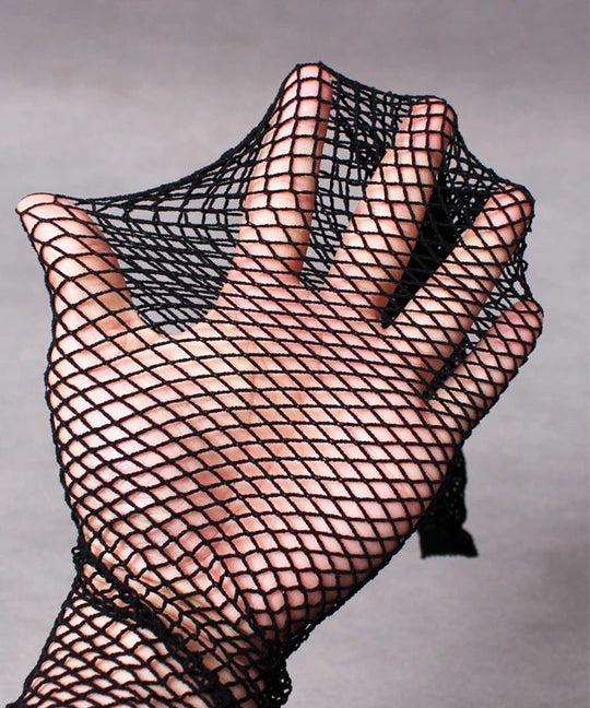 Men's Open Crotch Rhinestone Fishnet Pantyhose - CW026 - YDressup