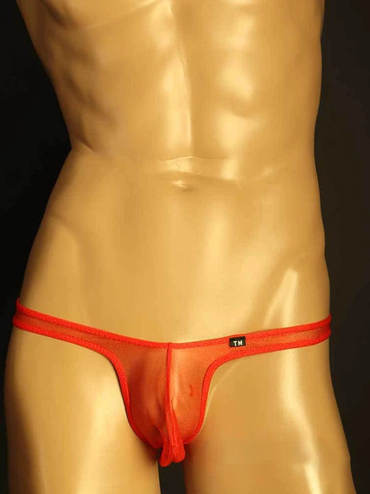 Men's Mesh Elephant Trunk Thong - DZK017 - YDressup