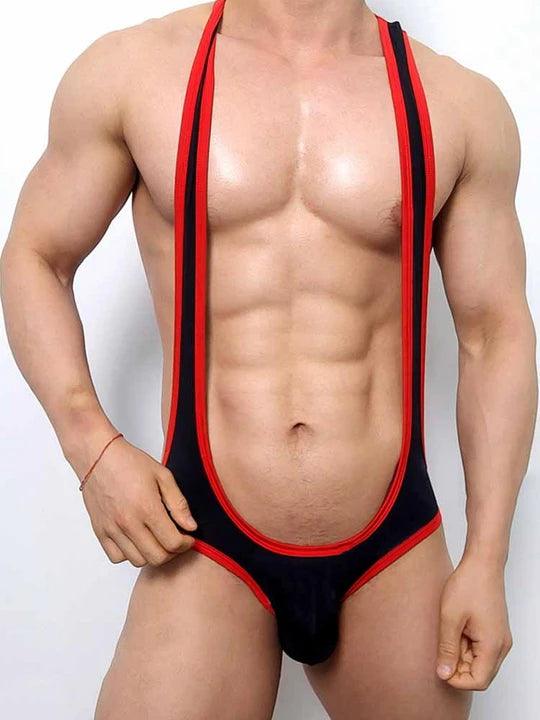 Men's Mesh Breathable One-piece Bodysuit - LTY017 - YDressup
