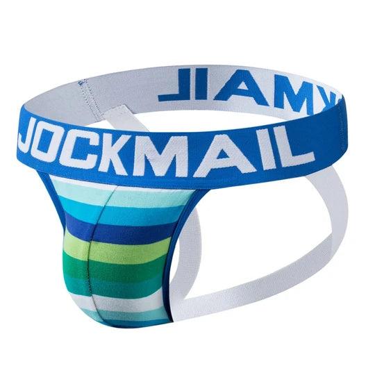 Rainbow Stripe Cotton Pride Jockstrap - YNY070