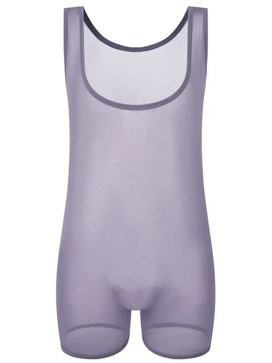 Men's Sexy Thin Transparent Bodysuits - LTY012 - YDressup