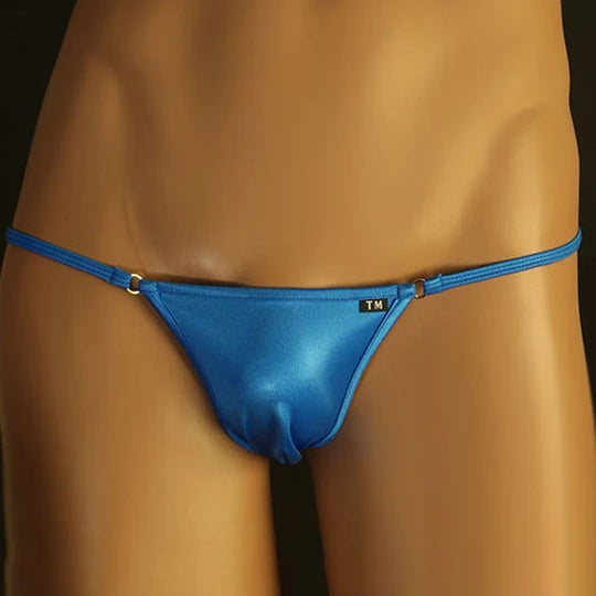 Men's Elephant Trunk Pouch Thin Strap Thong - GZK020