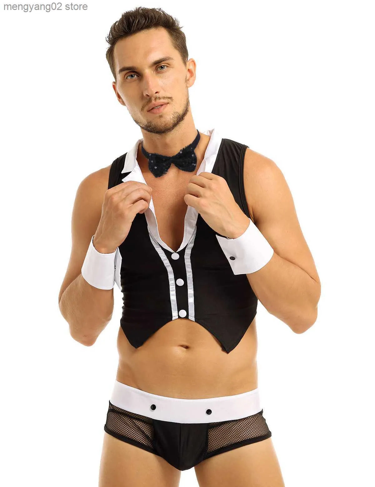 Men's Playful Maid Costume - ZF022 - YDressup