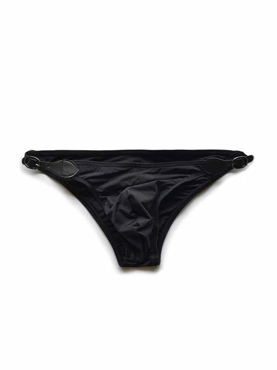 D.M Men's Double Side Button Low Rise Briefs - YK053 - YDressup