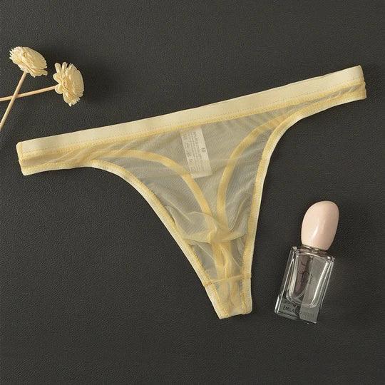 Transparent See Through Thong - DZK038