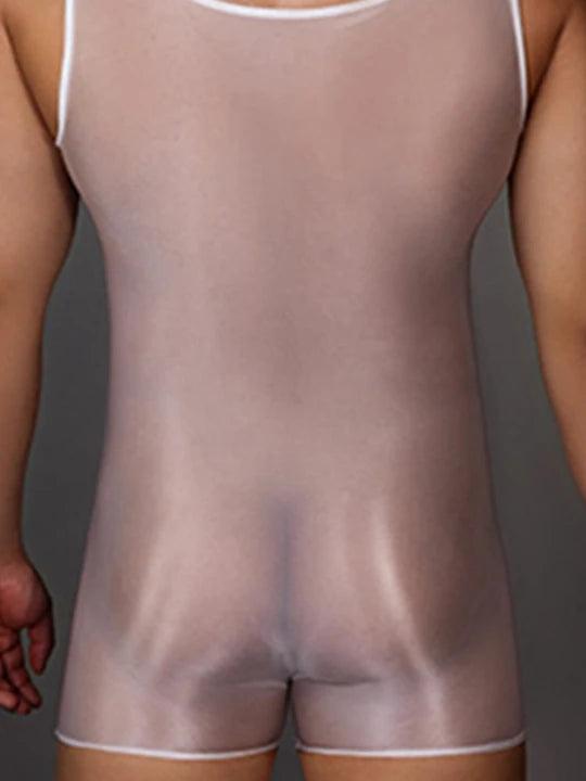 Men's Sexy Thin Transparent Bodysuits - LTY012 - YDressup