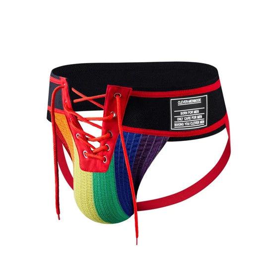 Lace-Up Camo Jockstrap - HDZ014