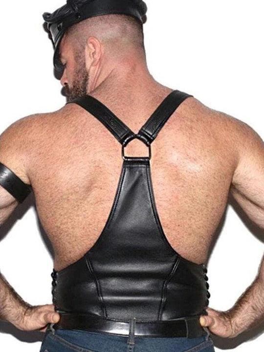 Leather Body Harness（without hat）- KB009