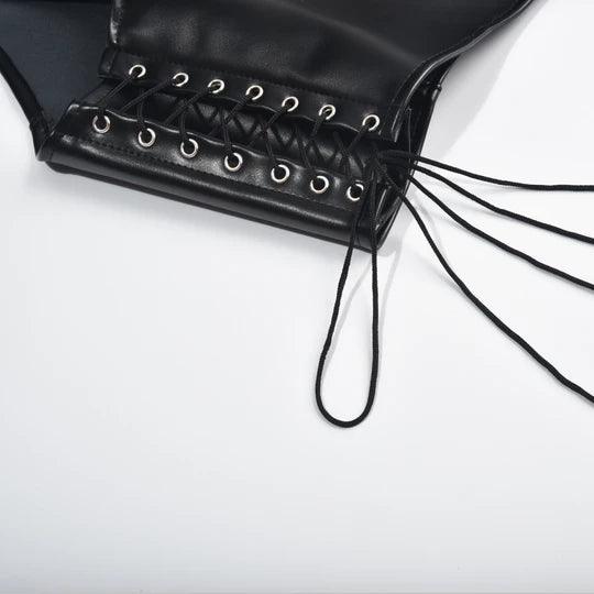 Leather Body Harness（without hat）- KB009