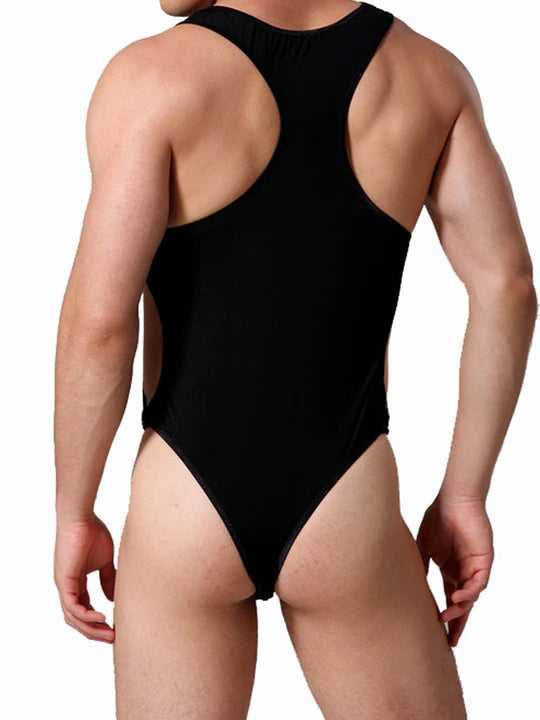 Men's Ice Silk Bodysuit - LTY044 - YDressup