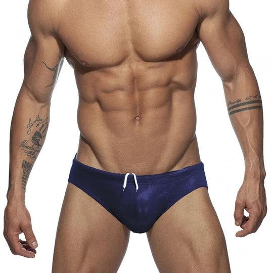 Men's Sexy Sequin Skinny Triangle Swim Briefs - YK011 - YDressup
