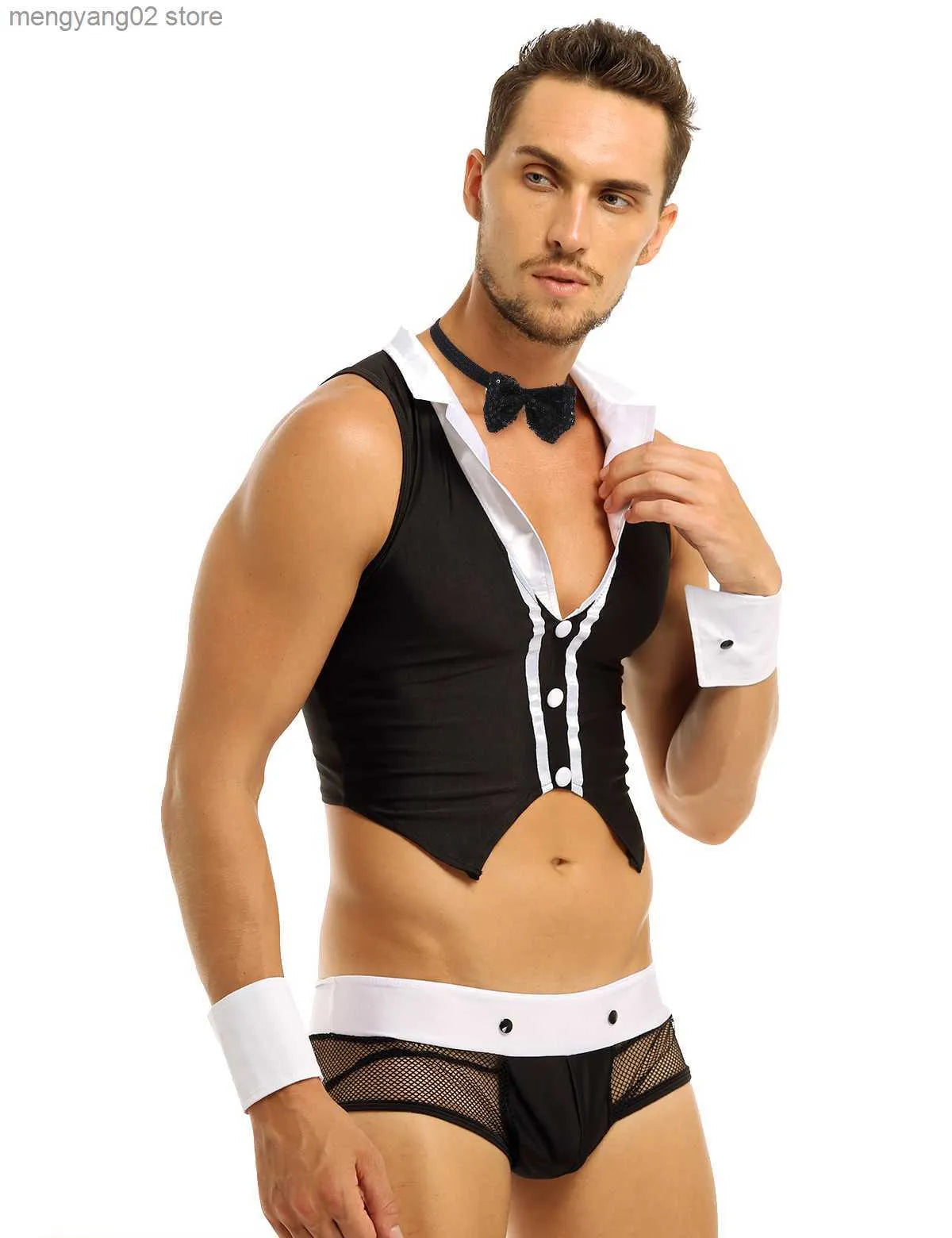 Men's Playful Maid Costume - ZF022 - YDressup