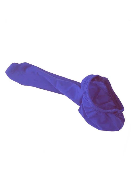 Solid Color Ice Silk Cock Sock - JJT009 - YDressup