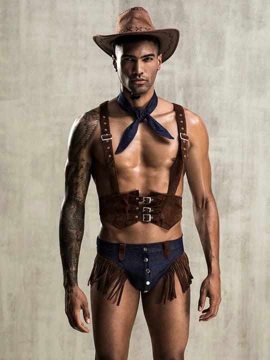 Sexy Cowboy Man Cosplay Suit - ZF007 - YDressup