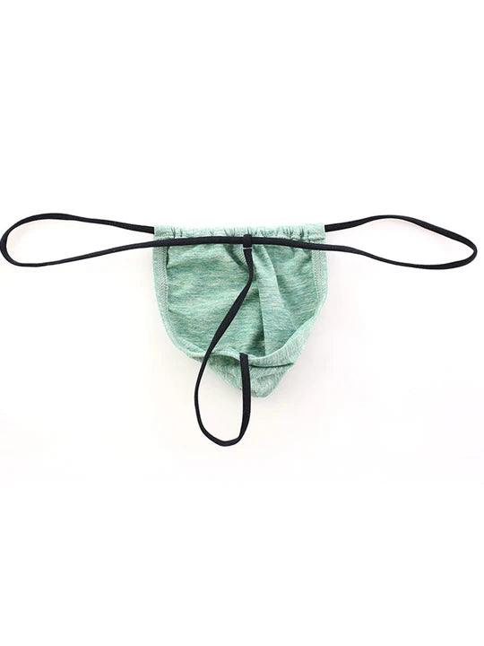 Low-Waist U-Pouch Thong for Men - GZK017 - YDressup