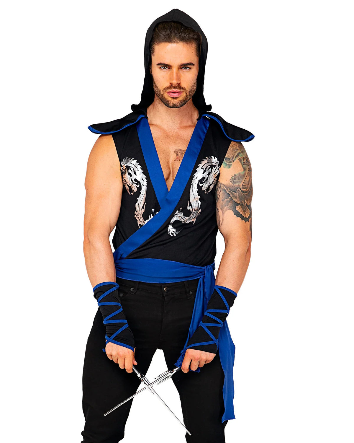 Stealthy Seduction Gay Ninja Costume - ZF046 - YDressup