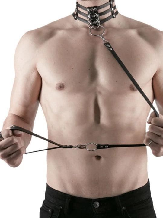 Collar Neck Belt Erotic Traction Rope - KB039 - YDressup