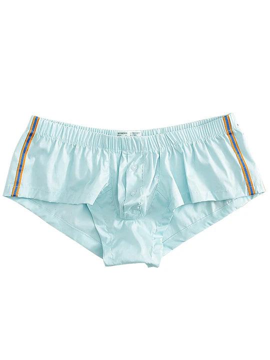 Men's Cotton Home Boxer Briefs - PJK015 - YDressup