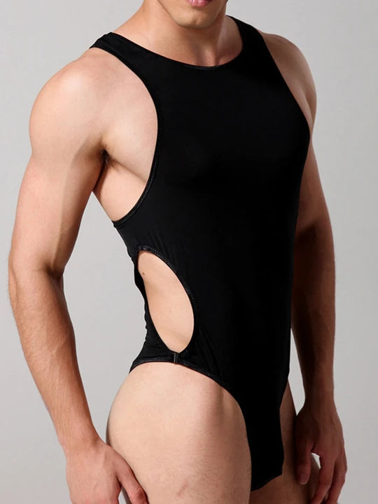 Men's Ice Silk Bodysuit - LTY044 - YDressup