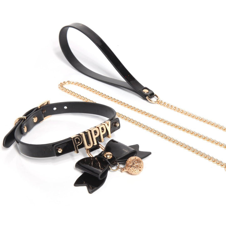 Glowing Bell Choker Collar Puppy Play Adult Sex Toy for Punishment - P YDressup Glowing Bell Choker Collar Puppy Play Adult Sex Toy for Punishment - P YDressup