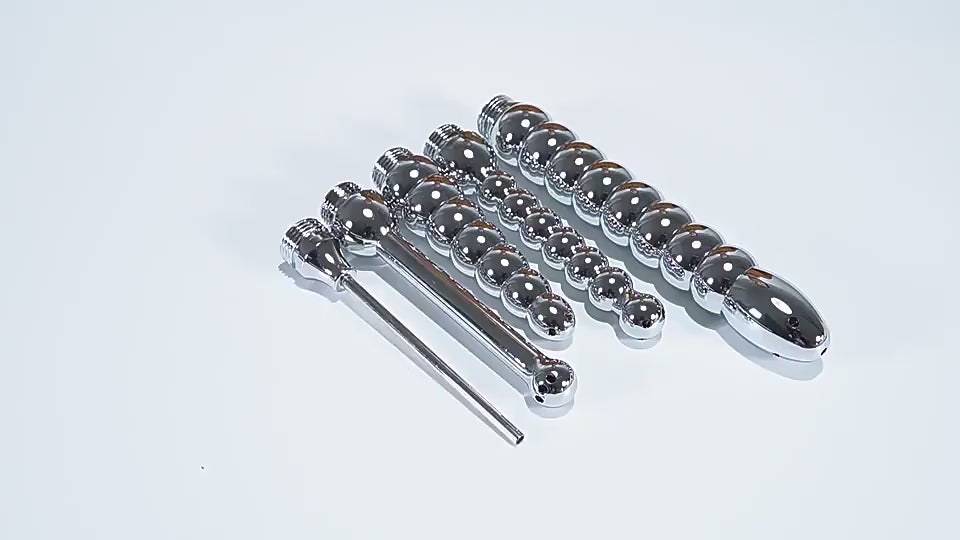 Metal Vaginal Anal Douche Enema Kit - PJ023